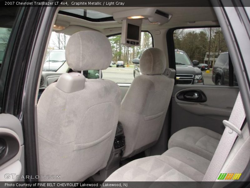 Graphite Metallic / Light Gray 2007 Chevrolet TrailBlazer LT 4x4
