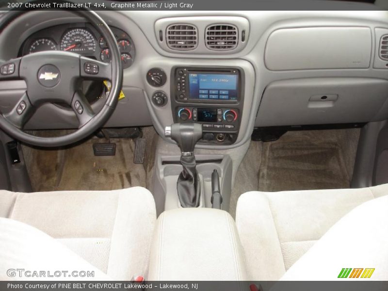 Graphite Metallic / Light Gray 2007 Chevrolet TrailBlazer LT 4x4