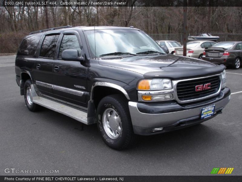 Carbon Metallic / Pewter/Dark Pewter 2003 GMC Yukon XL SLT 4x4