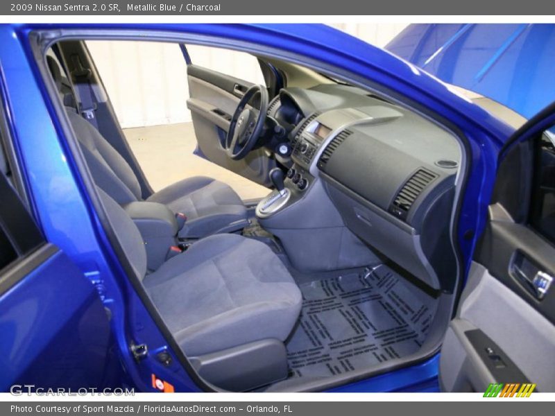 Metallic Blue / Charcoal 2009 Nissan Sentra 2.0 SR