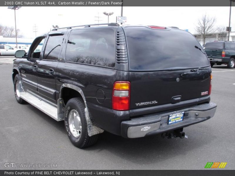 Carbon Metallic / Pewter/Dark Pewter 2003 GMC Yukon XL SLT 4x4