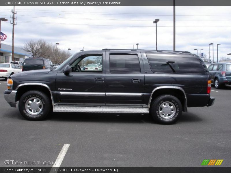 Carbon Metallic / Pewter/Dark Pewter 2003 GMC Yukon XL SLT 4x4