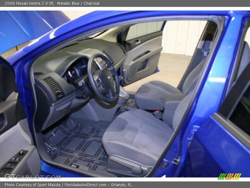 Metallic Blue / Charcoal 2009 Nissan Sentra 2.0 SR