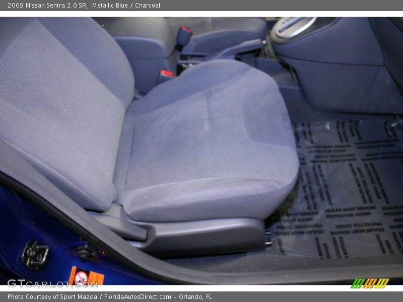 Metallic Blue / Charcoal 2009 Nissan Sentra 2.0 SR