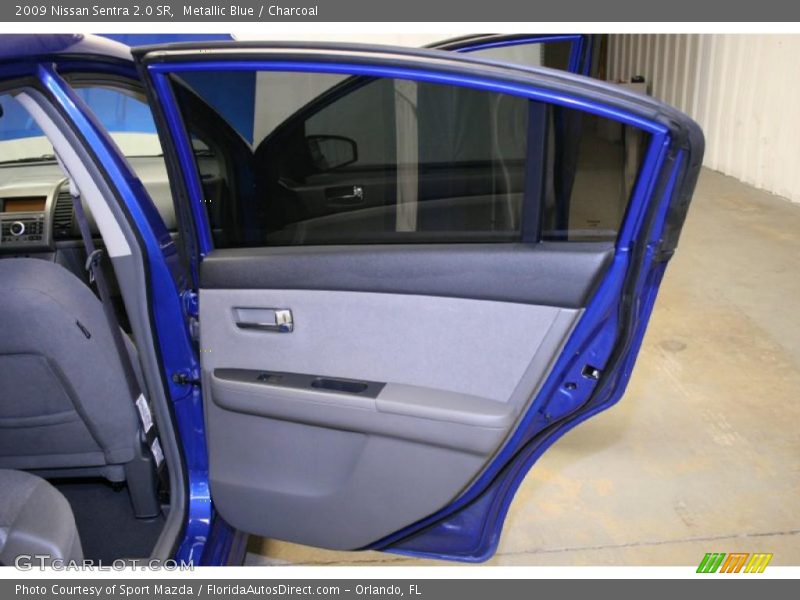 Metallic Blue / Charcoal 2009 Nissan Sentra 2.0 SR