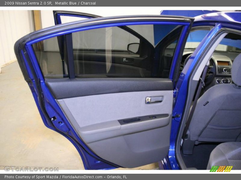 Metallic Blue / Charcoal 2009 Nissan Sentra 2.0 SR