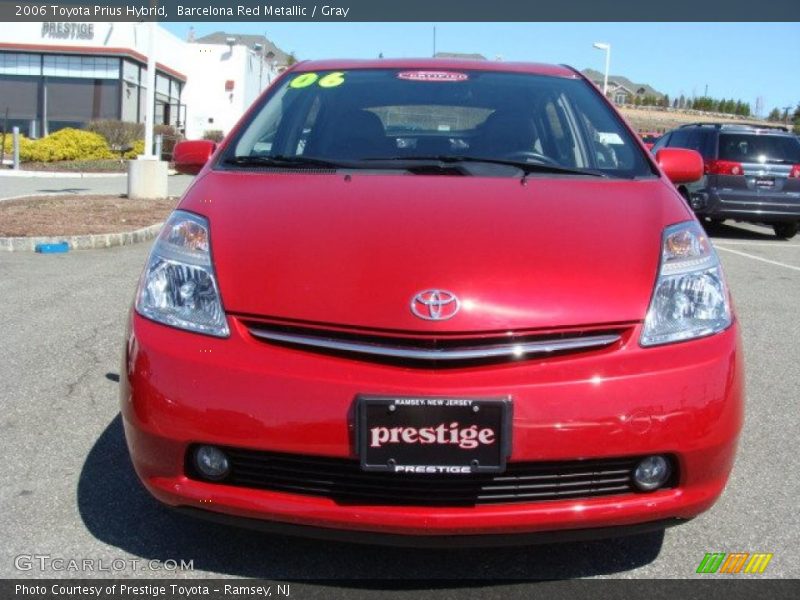 Barcelona Red Metallic / Gray 2006 Toyota Prius Hybrid