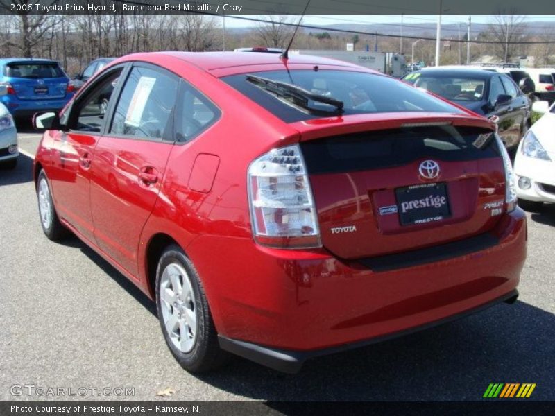 Barcelona Red Metallic / Gray 2006 Toyota Prius Hybrid