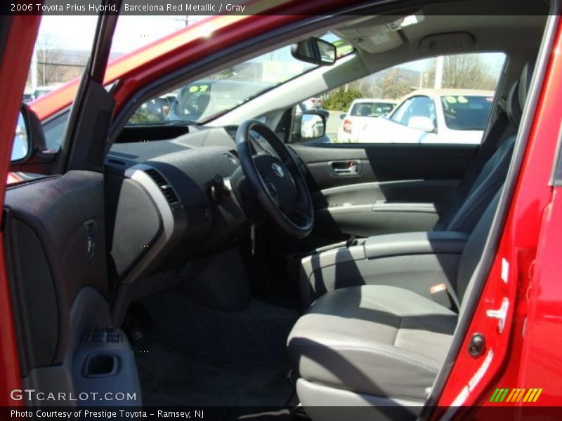 Barcelona Red Metallic / Gray 2006 Toyota Prius Hybrid