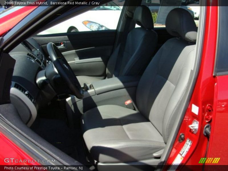 Barcelona Red Metallic / Gray 2006 Toyota Prius Hybrid