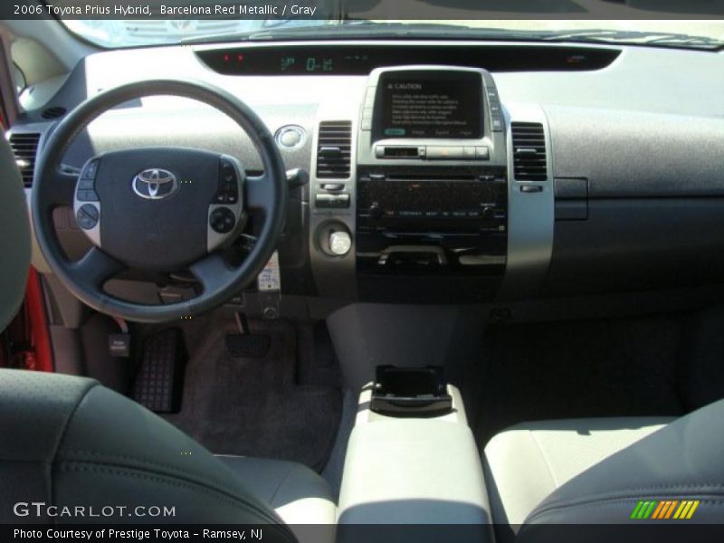 Barcelona Red Metallic / Gray 2006 Toyota Prius Hybrid