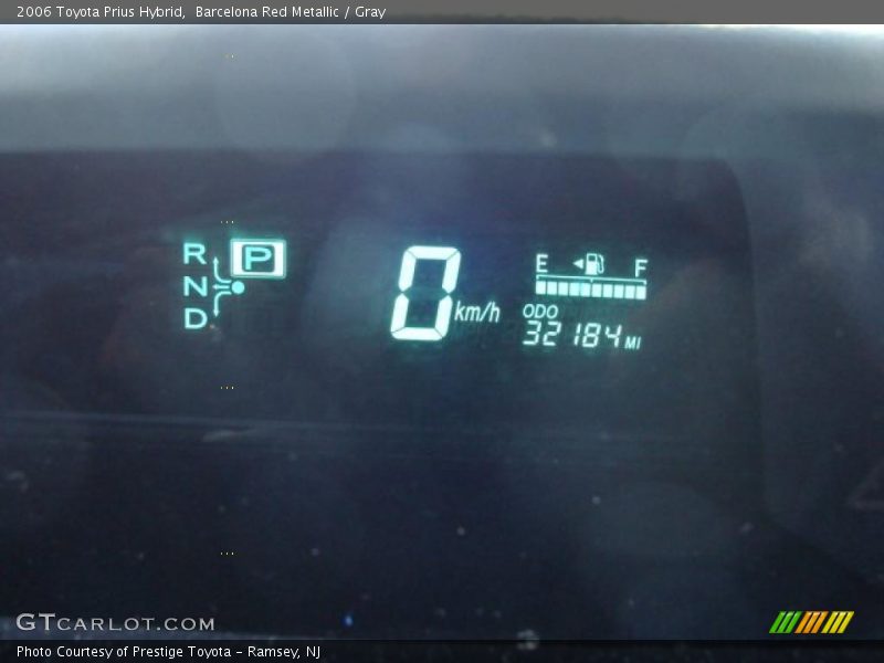 Barcelona Red Metallic / Gray 2006 Toyota Prius Hybrid