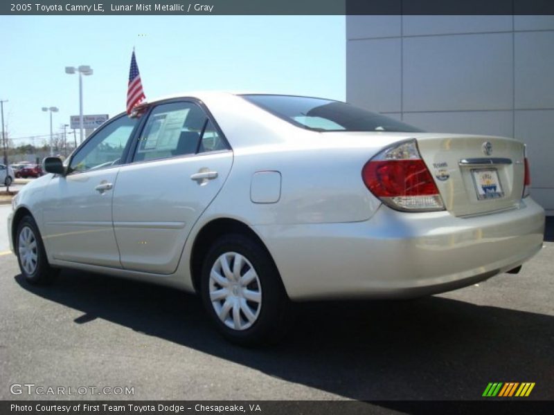 Lunar Mist Metallic / Gray 2005 Toyota Camry LE