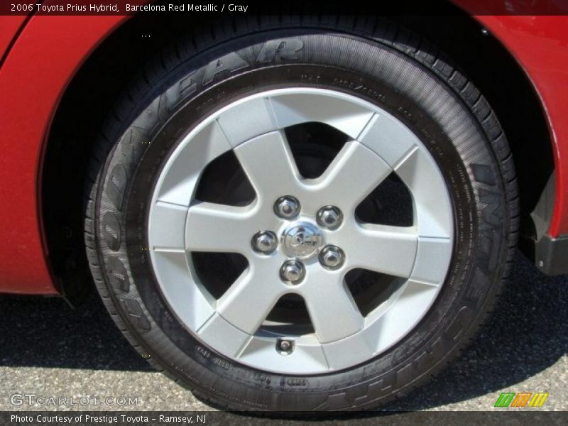 Barcelona Red Metallic / Gray 2006 Toyota Prius Hybrid