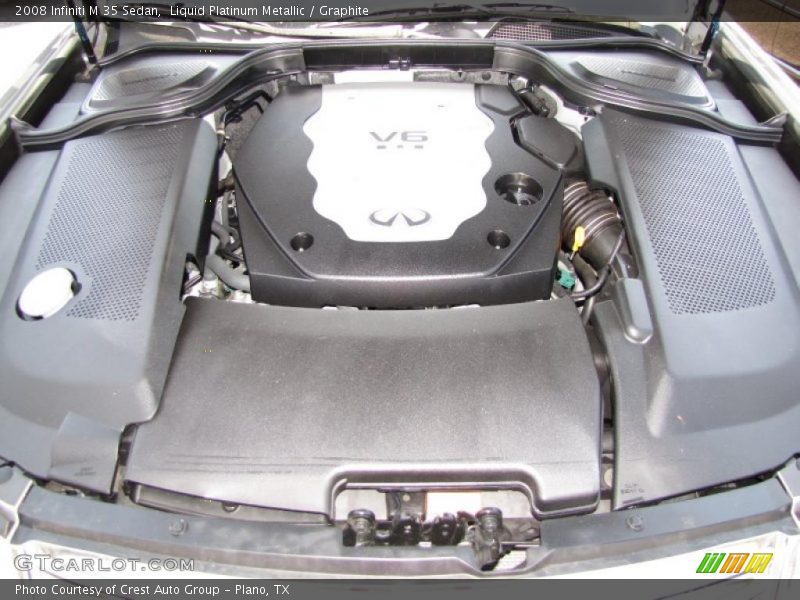 Liquid Platinum Metallic / Graphite 2008 Infiniti M 35 Sedan