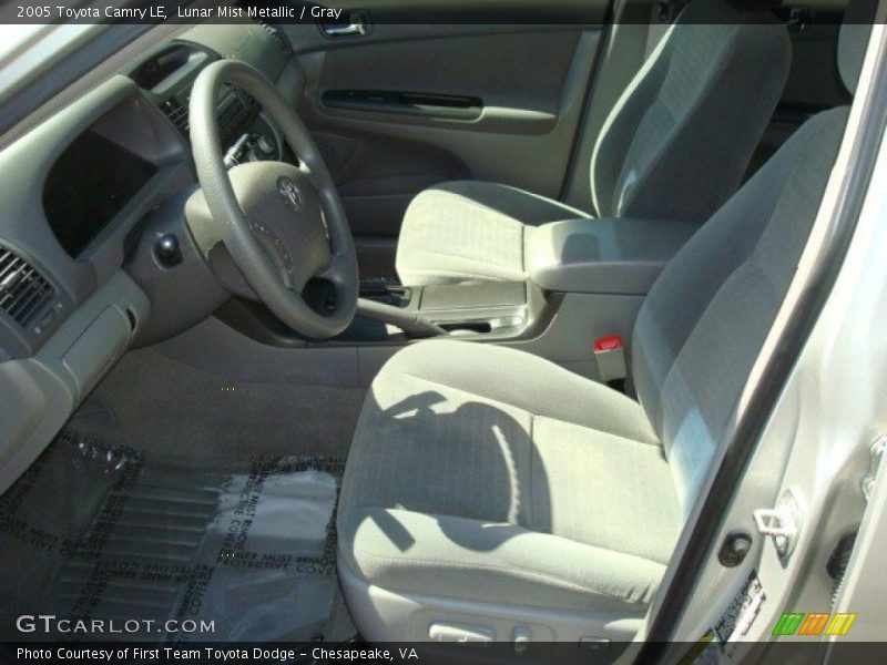 Lunar Mist Metallic / Gray 2005 Toyota Camry LE