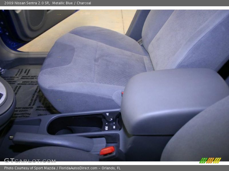 Metallic Blue / Charcoal 2009 Nissan Sentra 2.0 SR