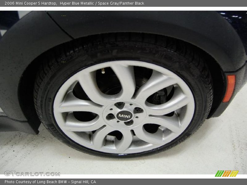 Hyper Blue Metallic / Space Gray/Panther Black 2006 Mini Cooper S Hardtop