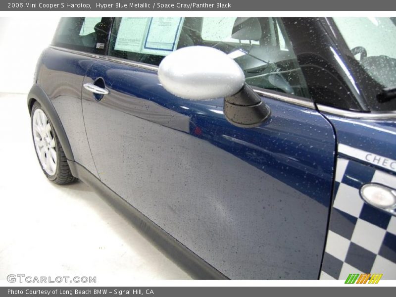 Hyper Blue Metallic / Space Gray/Panther Black 2006 Mini Cooper S Hardtop