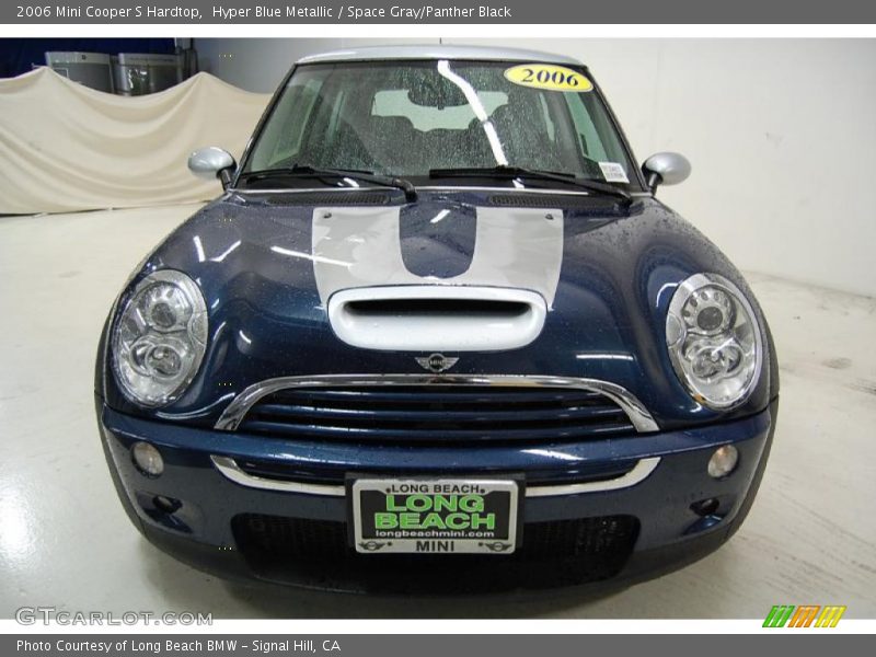 Hyper Blue Metallic / Space Gray/Panther Black 2006 Mini Cooper S Hardtop
