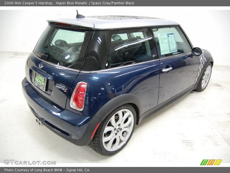 Hyper Blue Metallic / Space Gray/Panther Black 2006 Mini Cooper S Hardtop