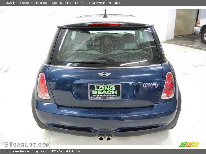 Hyper Blue Metallic / Space Gray/Panther Black 2006 Mini Cooper S Hardtop