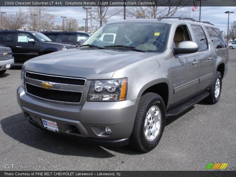 Greystone Metallic / Light Cashmere/Dark Cashmere 2009 Chevrolet Suburban LT 4x4