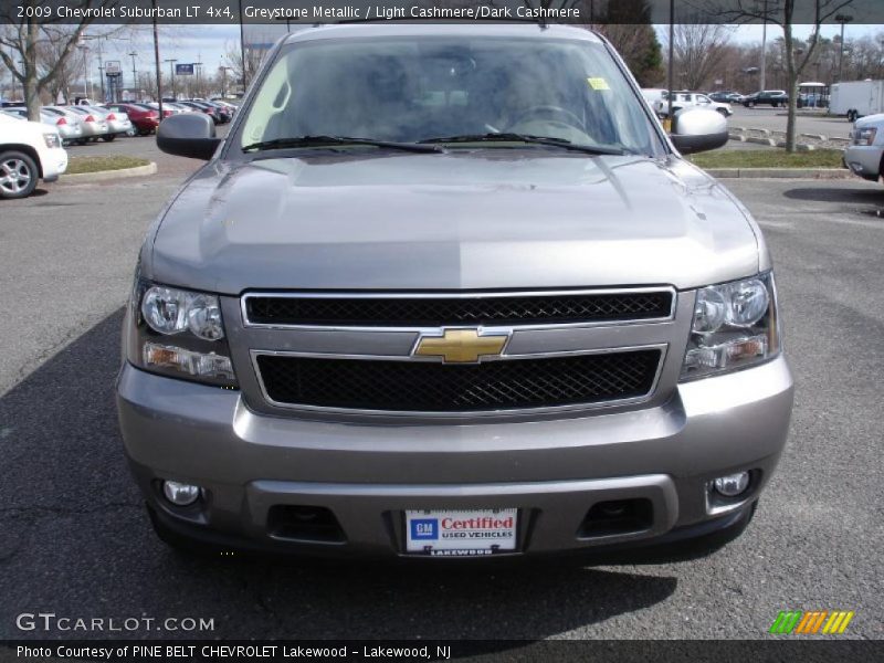 Greystone Metallic / Light Cashmere/Dark Cashmere 2009 Chevrolet Suburban LT 4x4