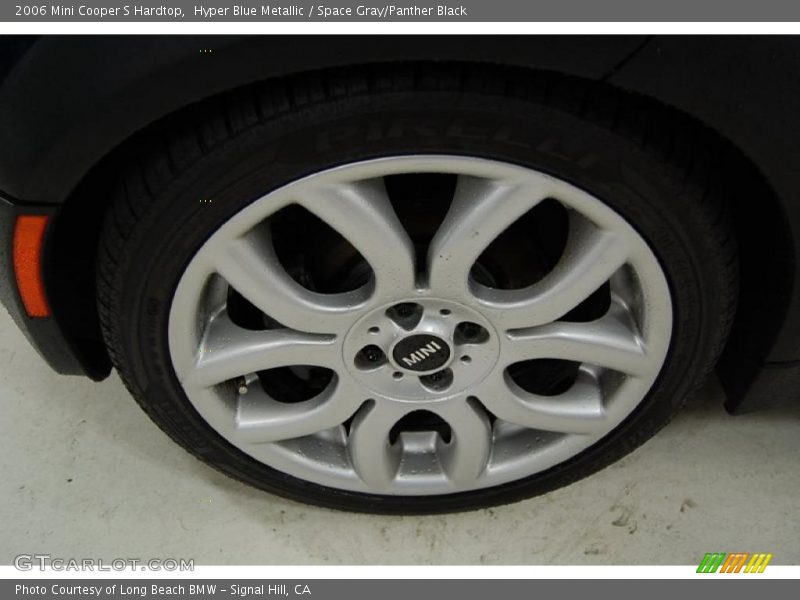 Hyper Blue Metallic / Space Gray/Panther Black 2006 Mini Cooper S Hardtop