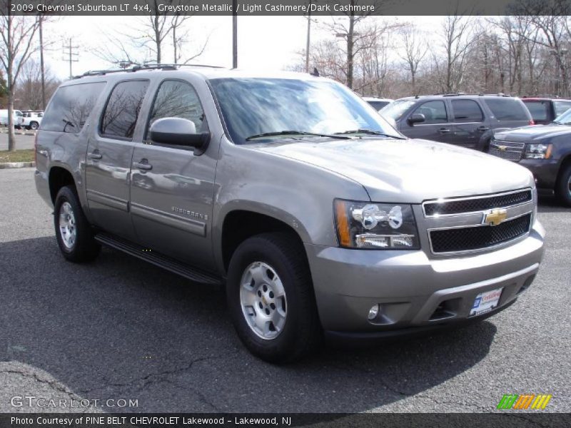 Greystone Metallic / Light Cashmere/Dark Cashmere 2009 Chevrolet Suburban LT 4x4