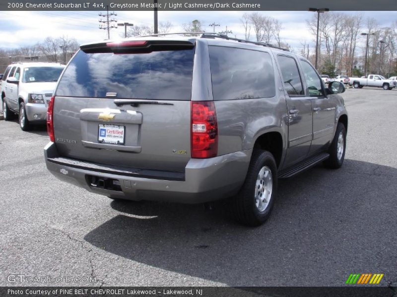 Greystone Metallic / Light Cashmere/Dark Cashmere 2009 Chevrolet Suburban LT 4x4