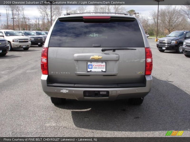 Greystone Metallic / Light Cashmere/Dark Cashmere 2009 Chevrolet Suburban LT 4x4