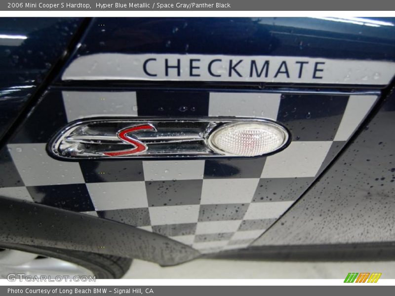 Hyper Blue Metallic / Space Gray/Panther Black 2006 Mini Cooper S Hardtop