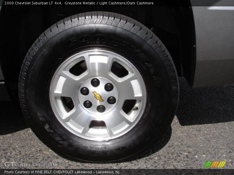 Greystone Metallic / Light Cashmere/Dark Cashmere 2009 Chevrolet Suburban LT 4x4