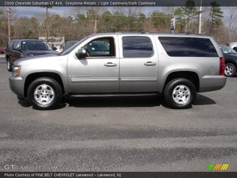 Greystone Metallic / Light Cashmere/Dark Cashmere 2009 Chevrolet Suburban LT 4x4
