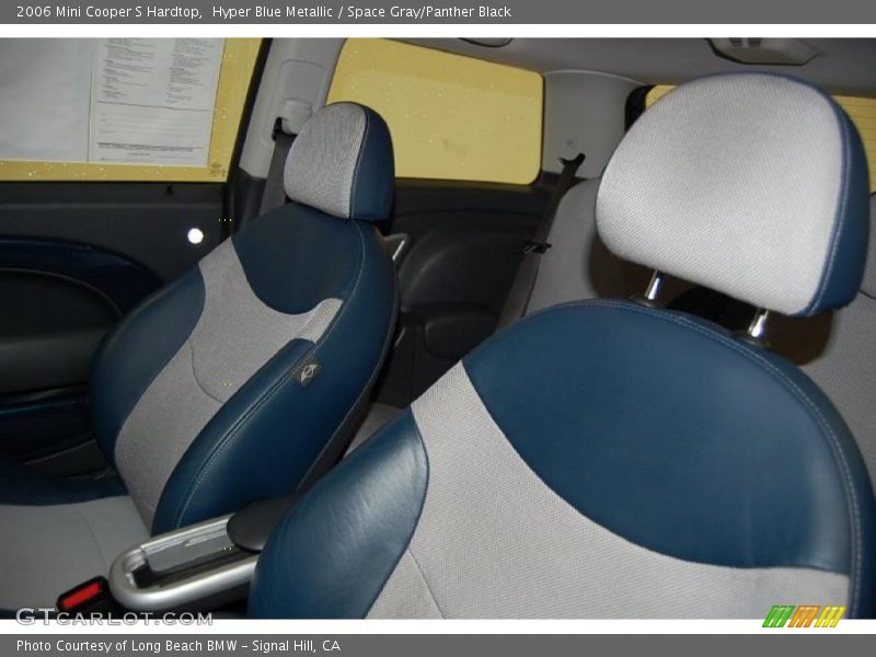 Hyper Blue Metallic / Space Gray/Panther Black 2006 Mini Cooper S Hardtop