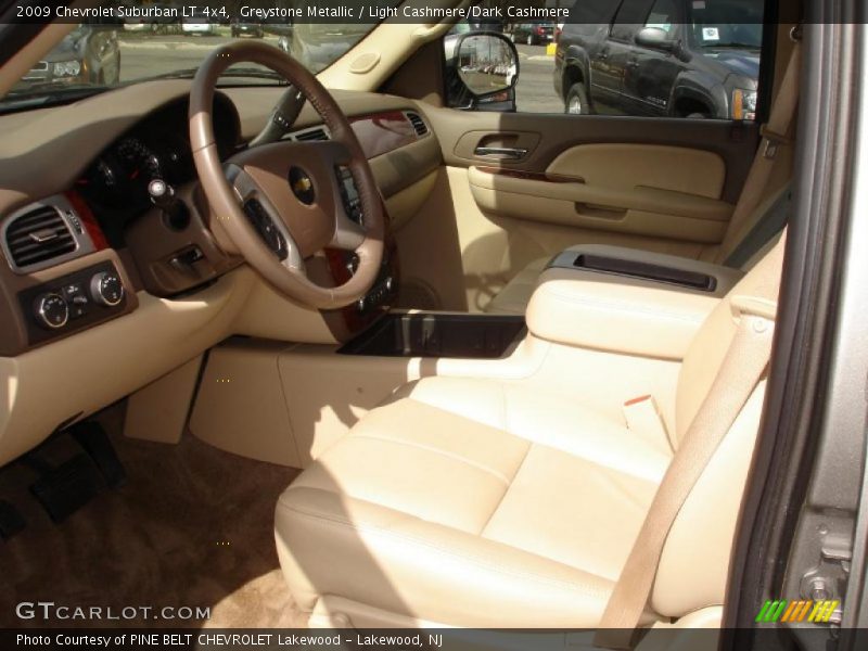 Greystone Metallic / Light Cashmere/Dark Cashmere 2009 Chevrolet Suburban LT 4x4