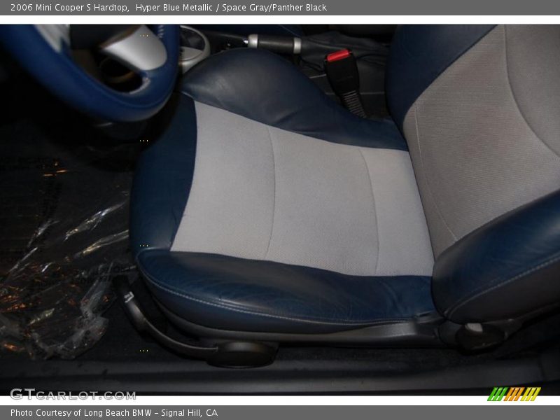 Hyper Blue Metallic / Space Gray/Panther Black 2006 Mini Cooper S Hardtop