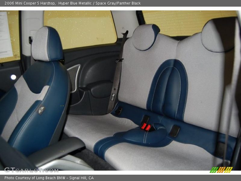 Hyper Blue Metallic / Space Gray/Panther Black 2006 Mini Cooper S Hardtop