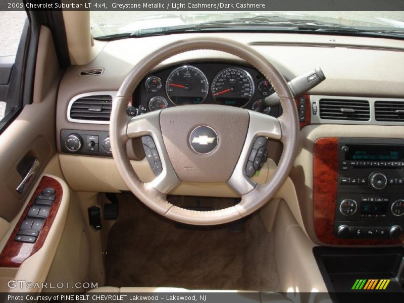 Greystone Metallic / Light Cashmere/Dark Cashmere 2009 Chevrolet Suburban LT 4x4