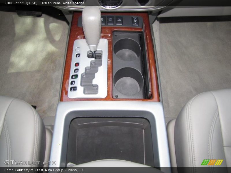 Tuscan Pearl White / Stone 2008 Infiniti QX 56