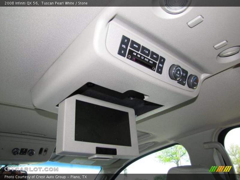 Tuscan Pearl White / Stone 2008 Infiniti QX 56