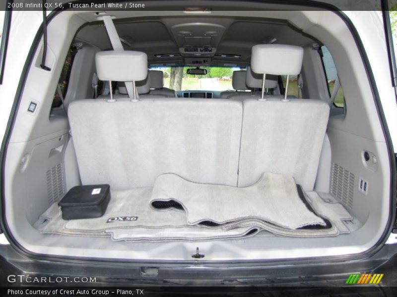Tuscan Pearl White / Stone 2008 Infiniti QX 56