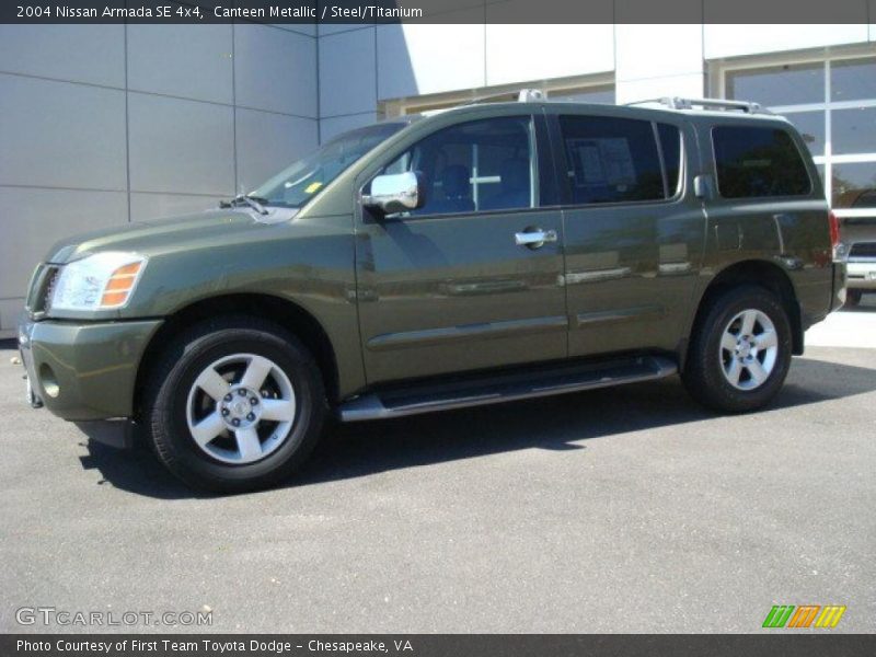 Canteen Metallic / Steel/Titanium 2004 Nissan Armada SE 4x4