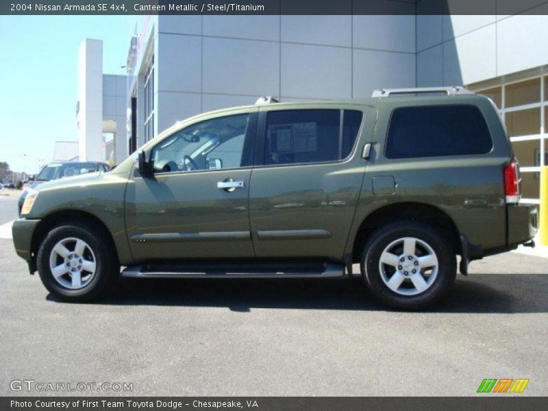 Canteen Metallic / Steel/Titanium 2004 Nissan Armada SE 4x4