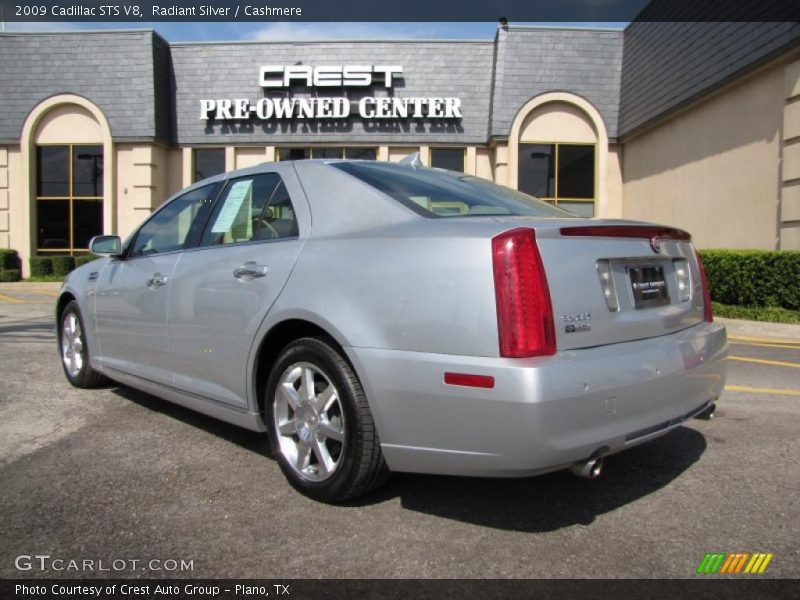 Radiant Silver / Cashmere 2009 Cadillac STS V8