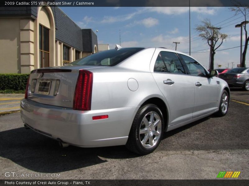 Radiant Silver / Cashmere 2009 Cadillac STS V8