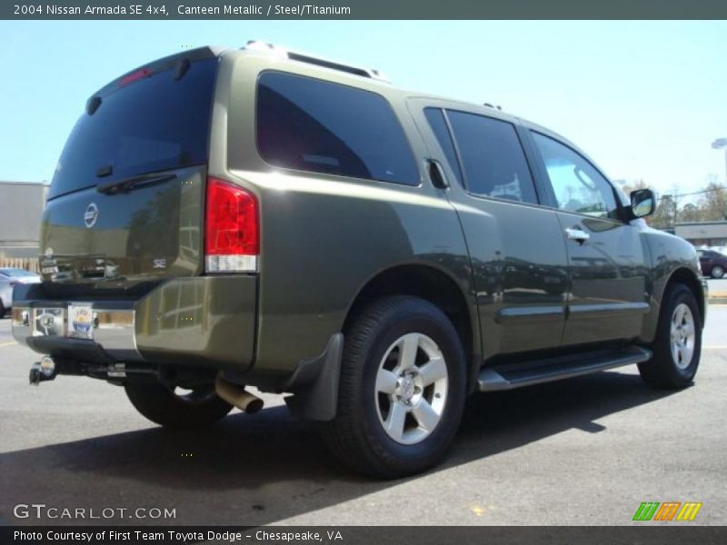Canteen Metallic / Steel/Titanium 2004 Nissan Armada SE 4x4