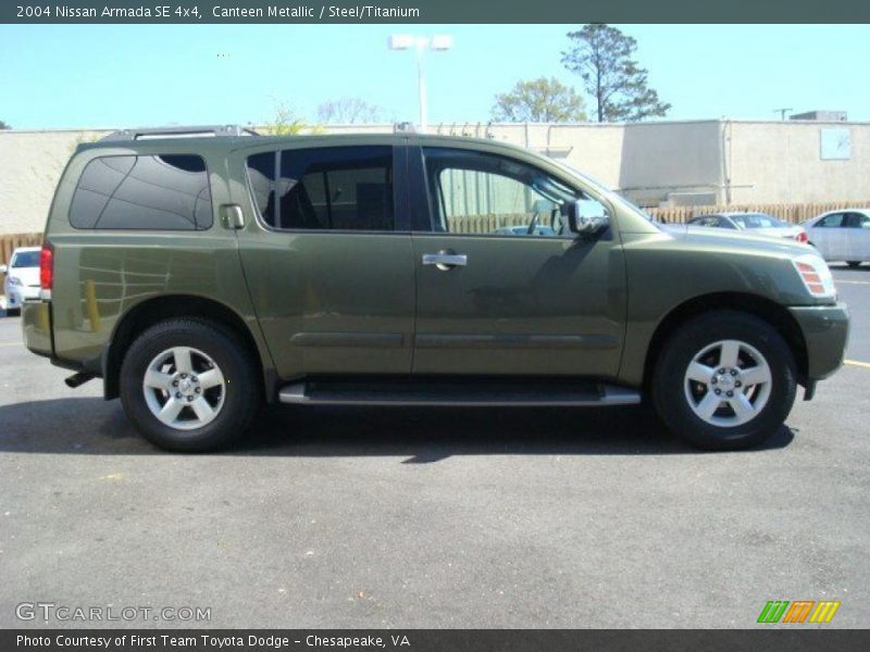 Canteen Metallic / Steel/Titanium 2004 Nissan Armada SE 4x4
