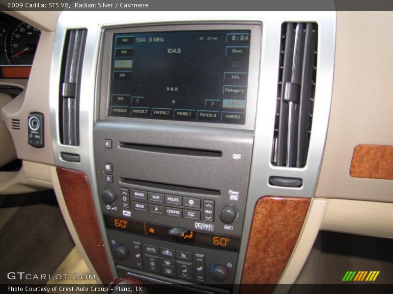 Radiant Silver / Cashmere 2009 Cadillac STS V8